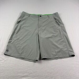 Free Fly Latitude Shorts Mens Size 36 Gray Chino Hybrid Performance Fishing